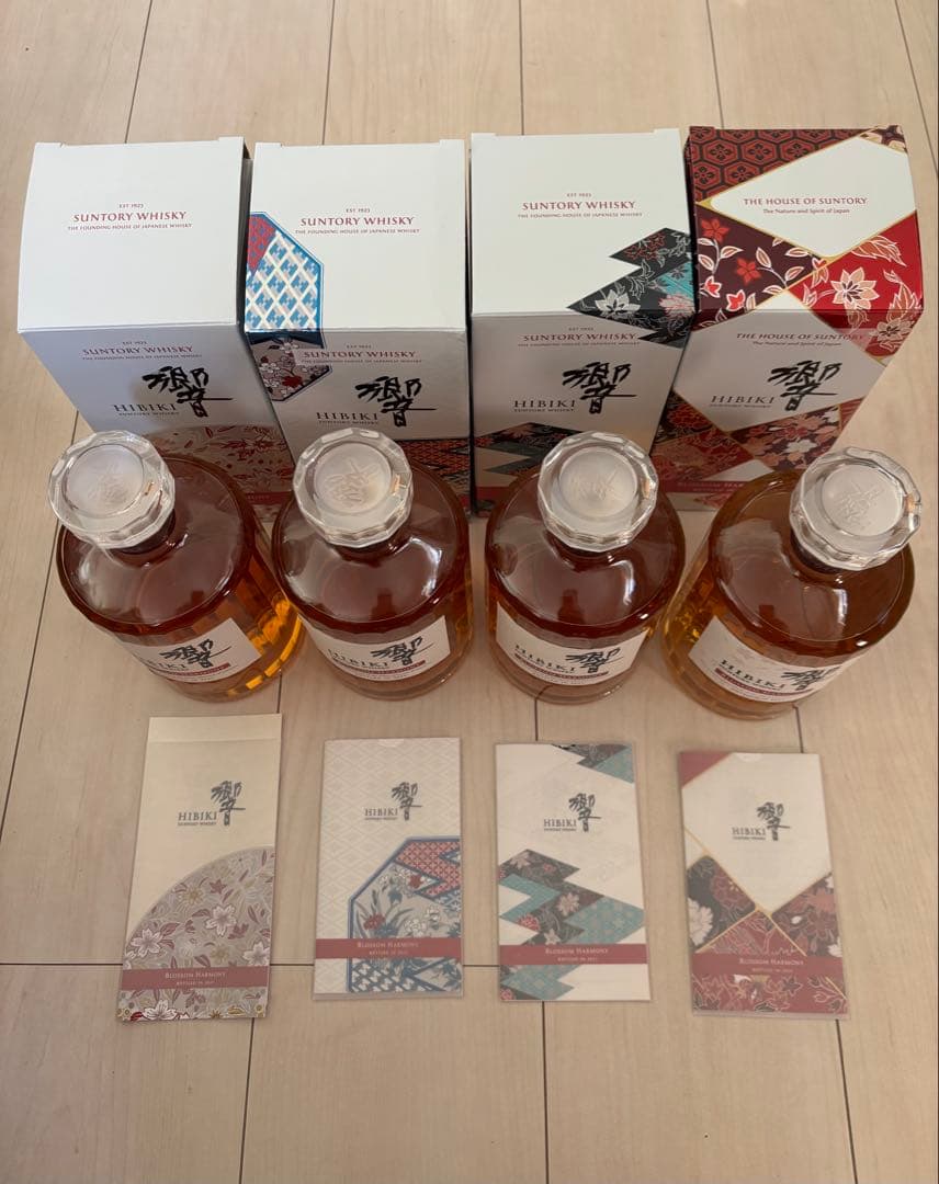 響 ブロッサムハーモニー2021〜2024 4本セット