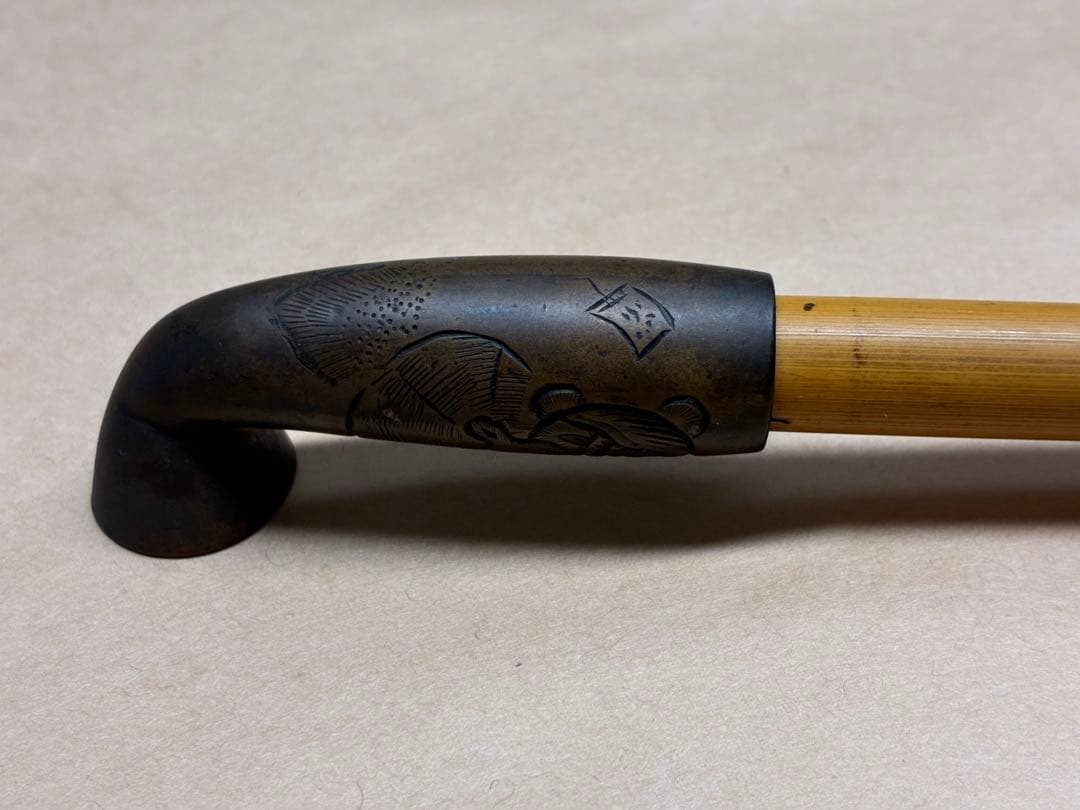 喧嘩キセル 煙管 時代物