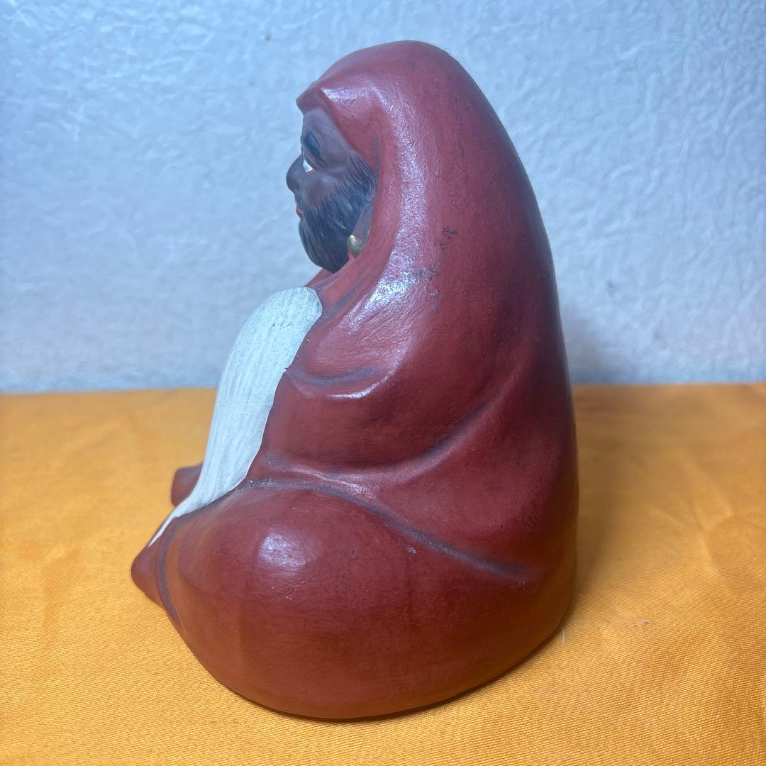 陶芸 置物 春画人形 達磨・だるま 美人裏絵置物風俗艶人形