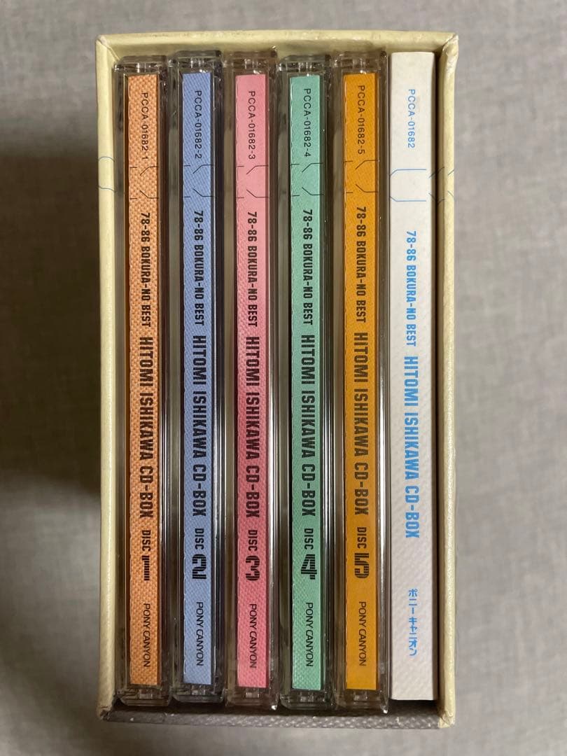 BOX CD 石川ひとみ 78-86 ぼくらのベスト