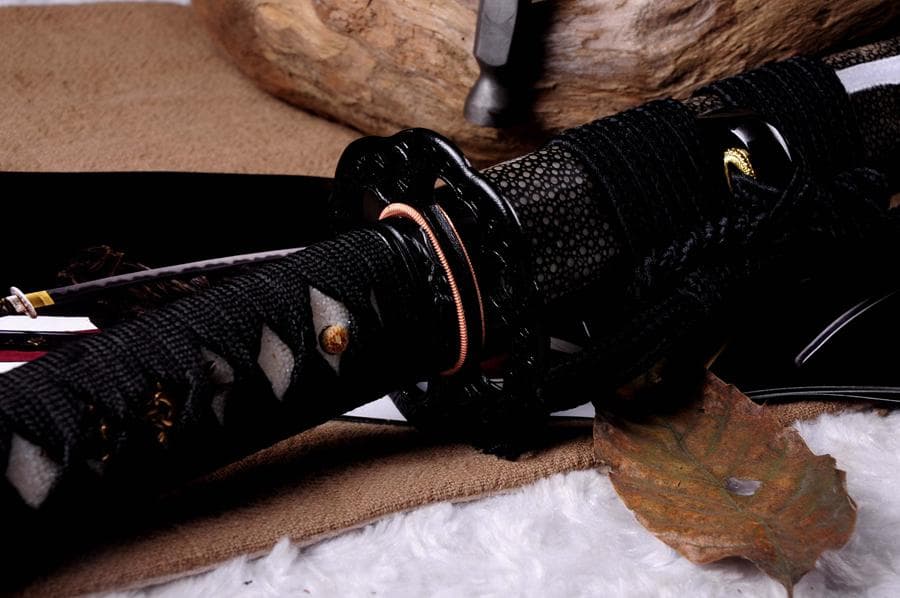 雷切T10鋼焼刃 日本刀 模造刀 居合刀 武士道 武蔵 鑑賞用 手鍛造打