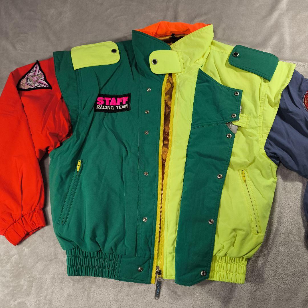 ADVANCE SKI RACING TEAM スタッフ スキーウェア 上下 M