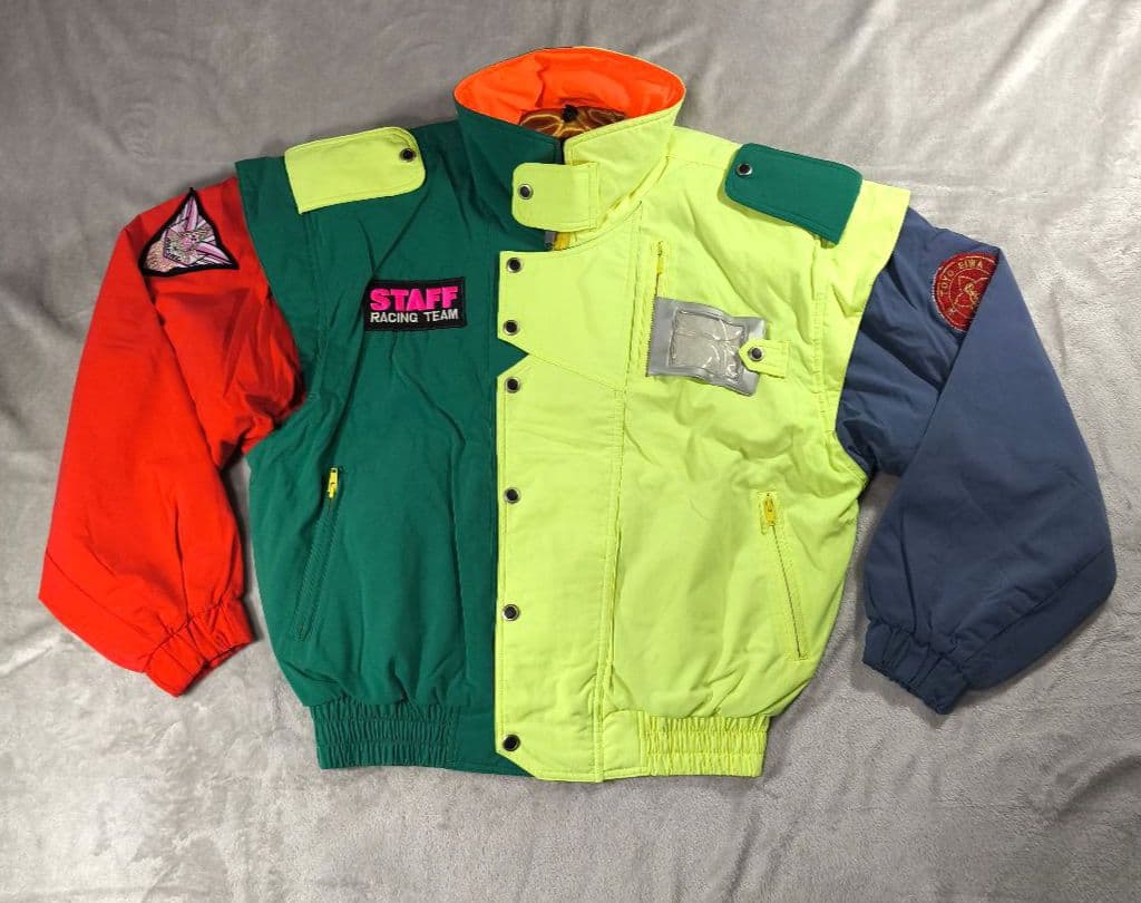 ADVANCE SKI RACING TEAM スタッフ スキーウェア 上下 M