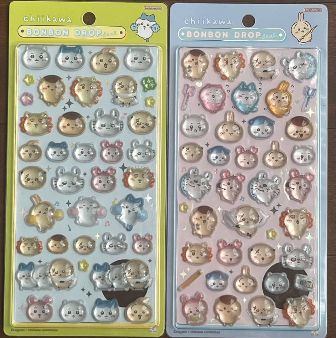 ボンボンドロップシール サンリオ＆ちいかわ うるちゅるPOP サンリオ 全11点