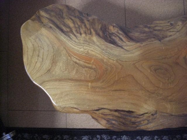 ◆天然木◆一枚板　テーブル　座卓◆約98×50センチ◆