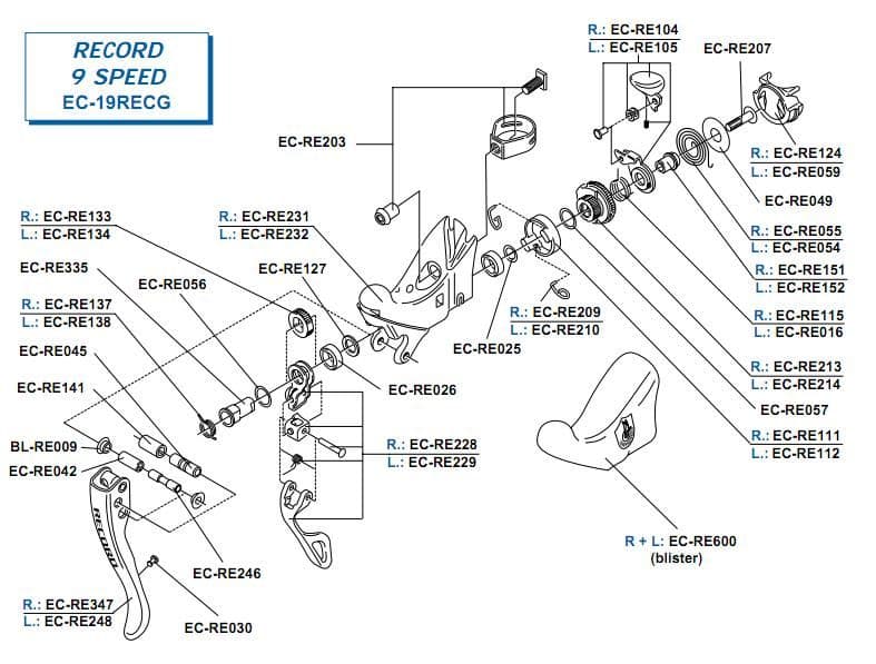 自転車 コンポーネントセット ホイール付き カンパニョーロ ミラージュ 9s