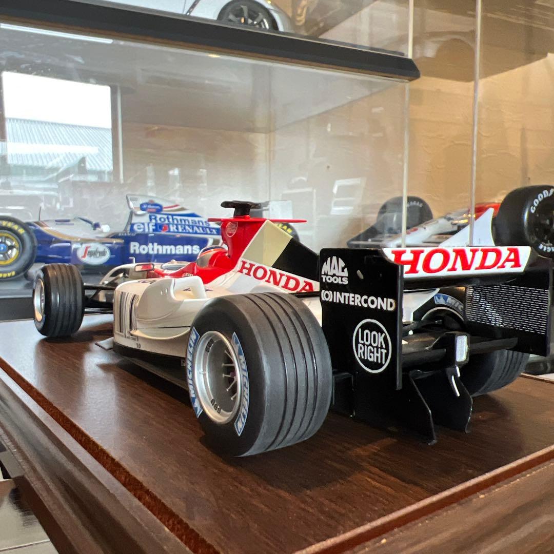 ミニチャンプス1/18スケール2004年BARホンダ 佐藤琢磨