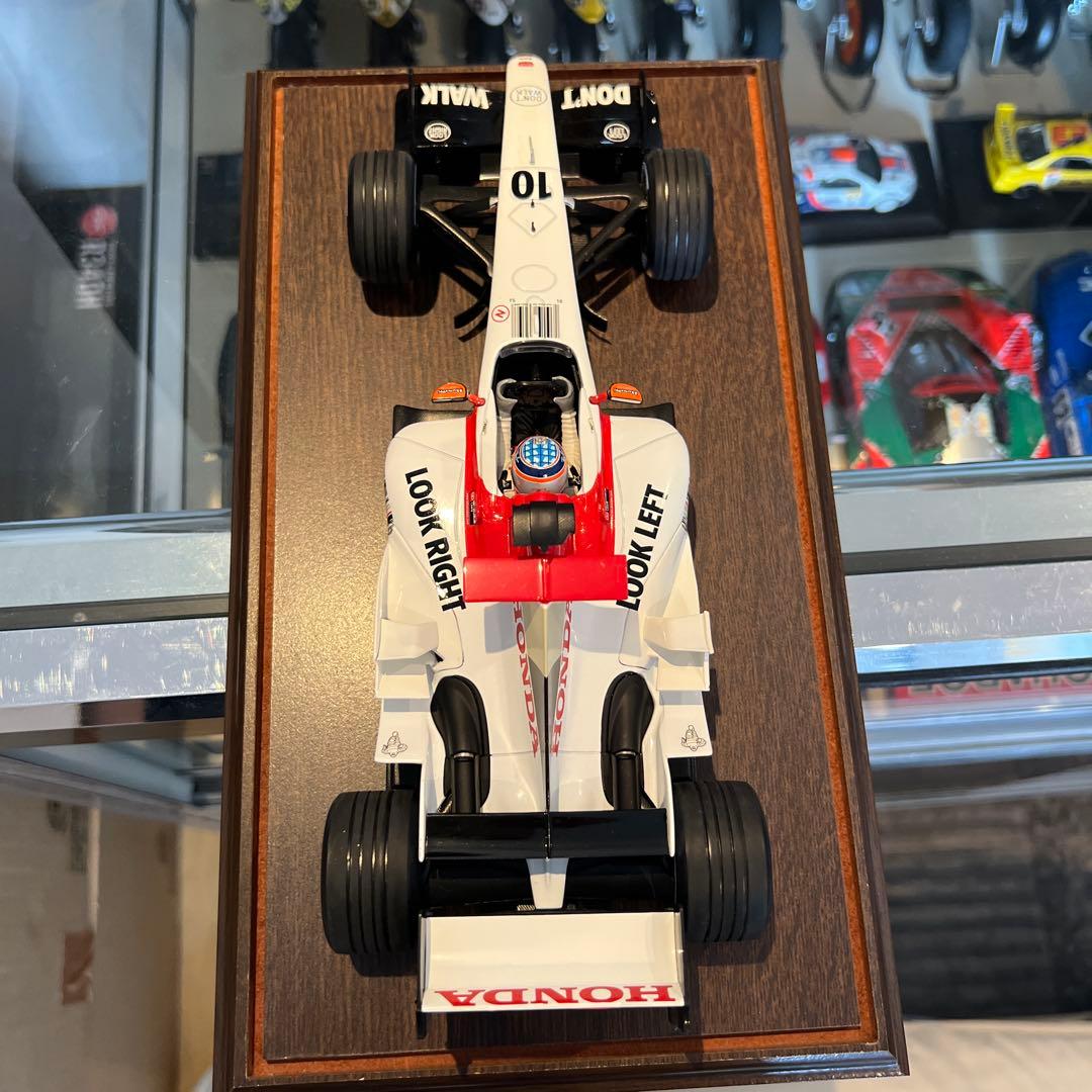 ミニチャンプス1/18スケール2004年BARホンダ 佐藤琢磨