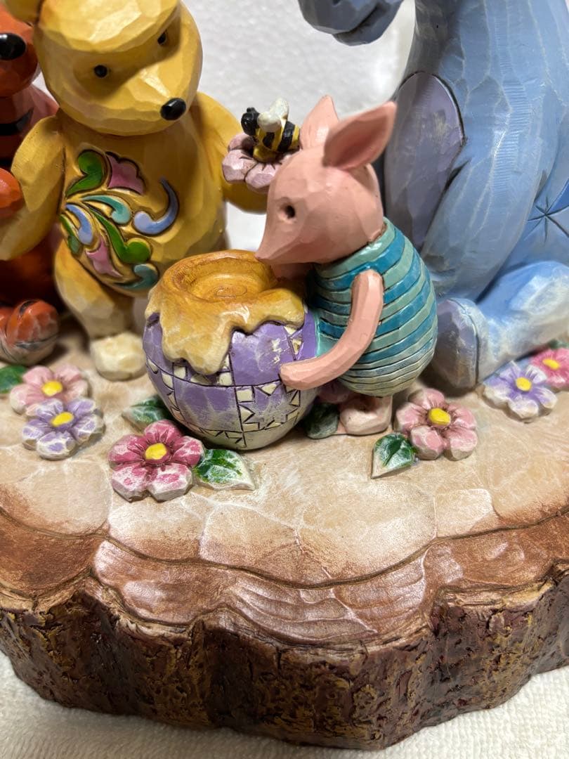 エネスコディズニー　ジムショアディズニー　プーさんクラシックプー　置物
