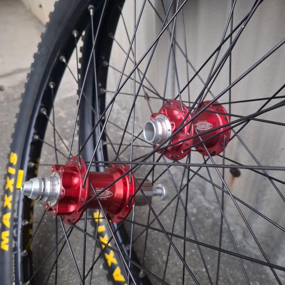 ハドレー26inchホイール前後セット