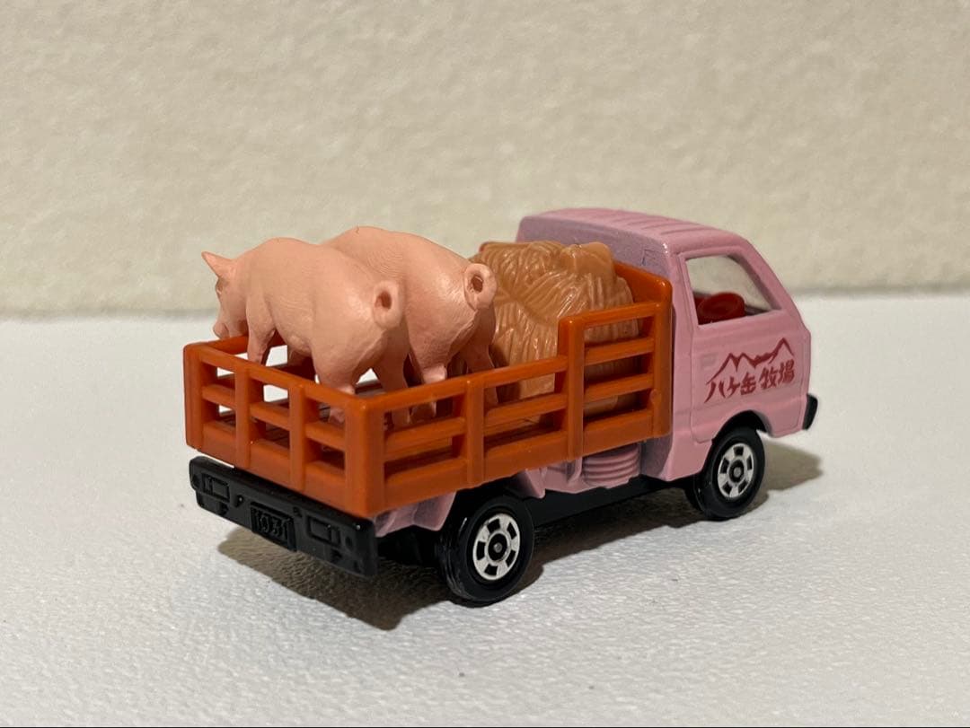 トミカ 日本製 黒箱 39 スズキ キャリイ 家畜運搬車 スーパーギフト