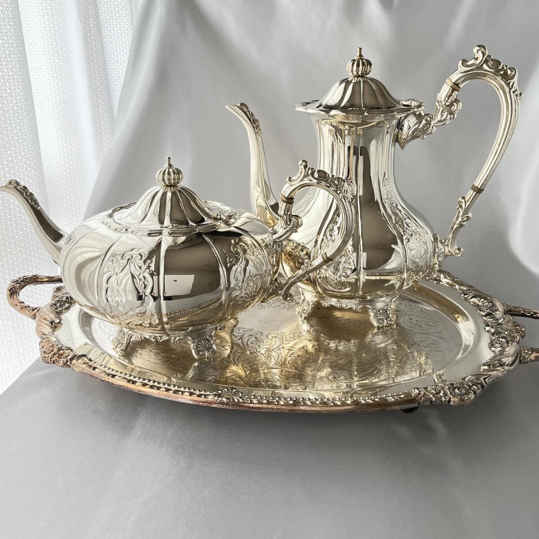 【Cavalier】パンプキンフォルムのティーポット / コーヒーポット