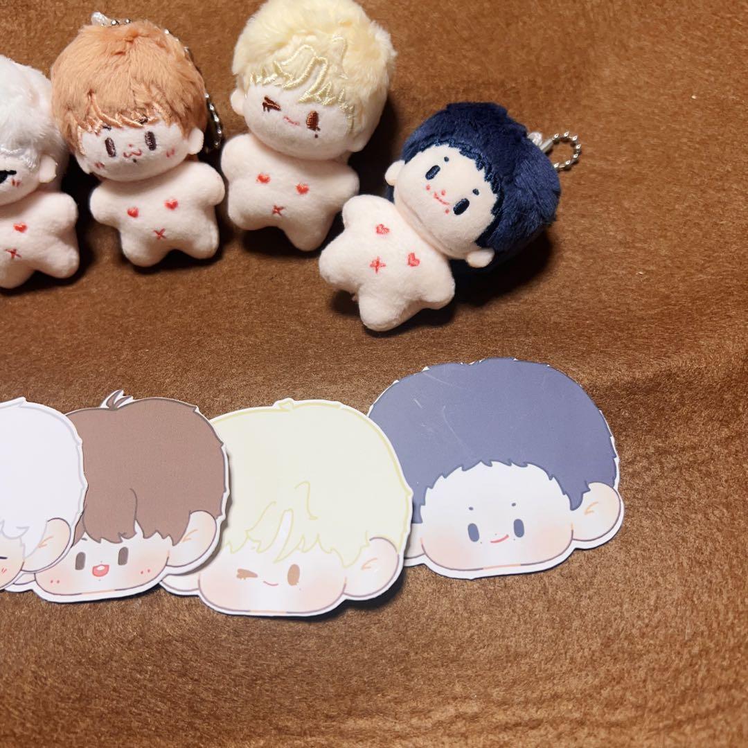 き*よ様 BTS ジン　ジョングク　ユンギ　5cm ぬいぐるみ　新品　マスター