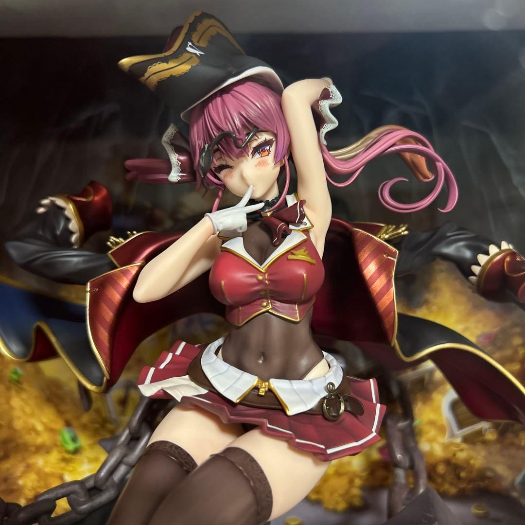 宝鐘マリン マックスファクトリー　フィギュア 専用透明ケース付き　箱有り