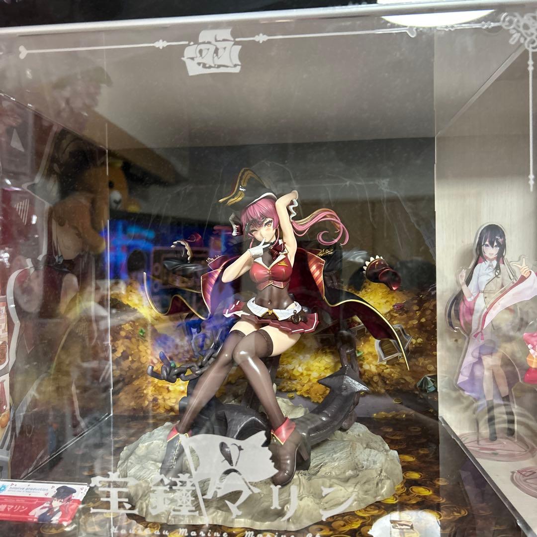 宝鐘マリン マックスファクトリー　フィギュア 専用透明ケース付き　箱有り