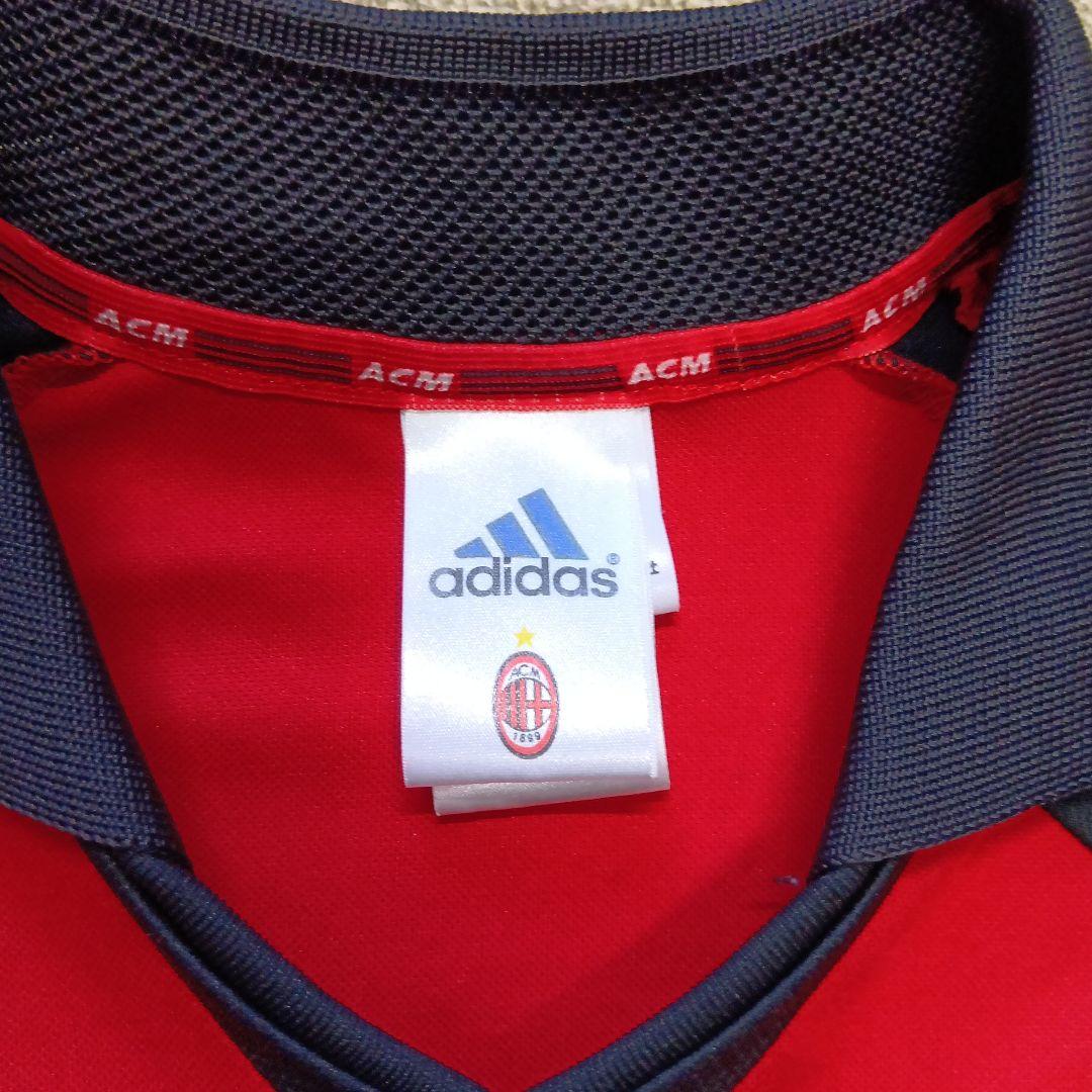 adidas ACミラン 01/02 3rdユニフォーム 赤