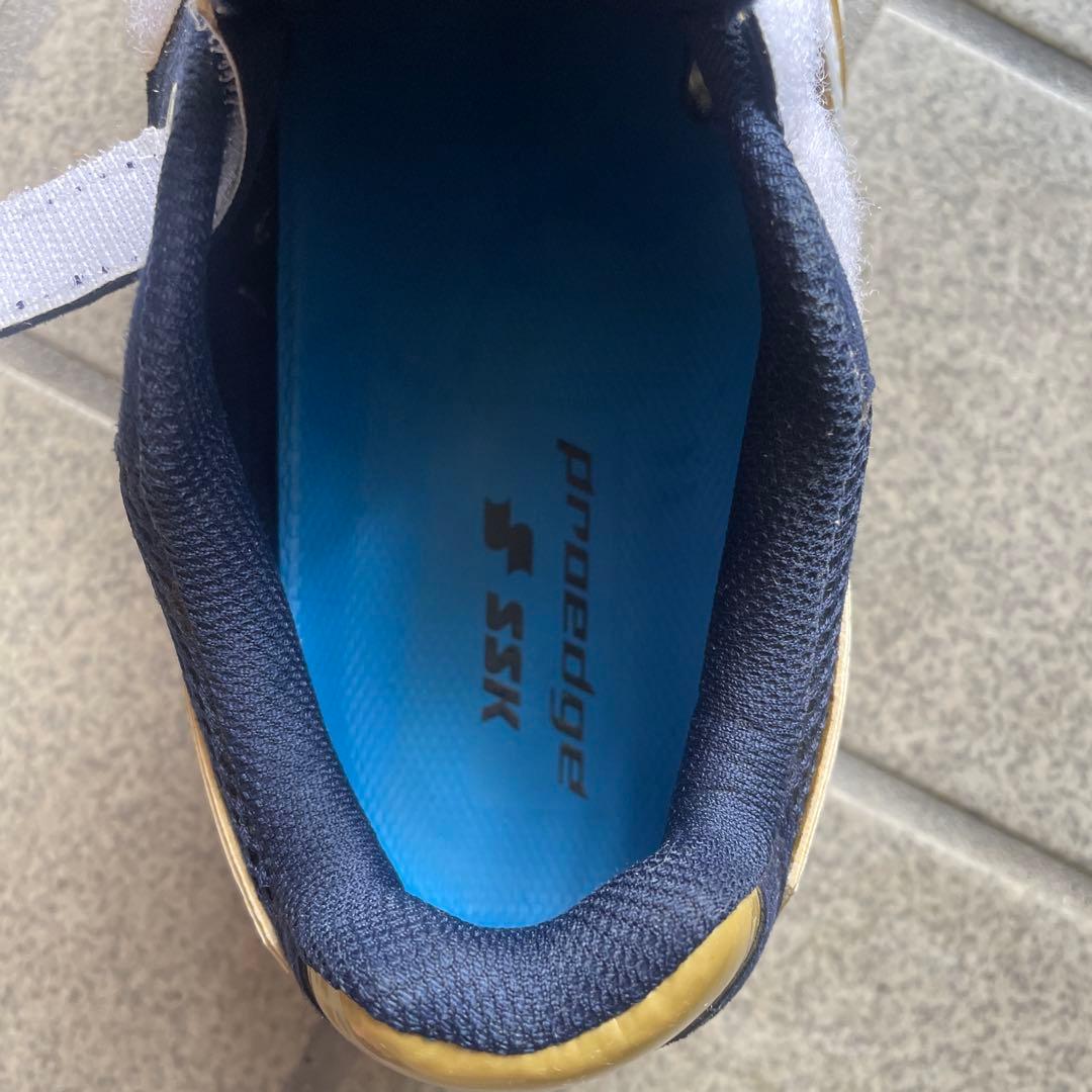 SSK プロエッジ ネイビー ゴールド スパイク