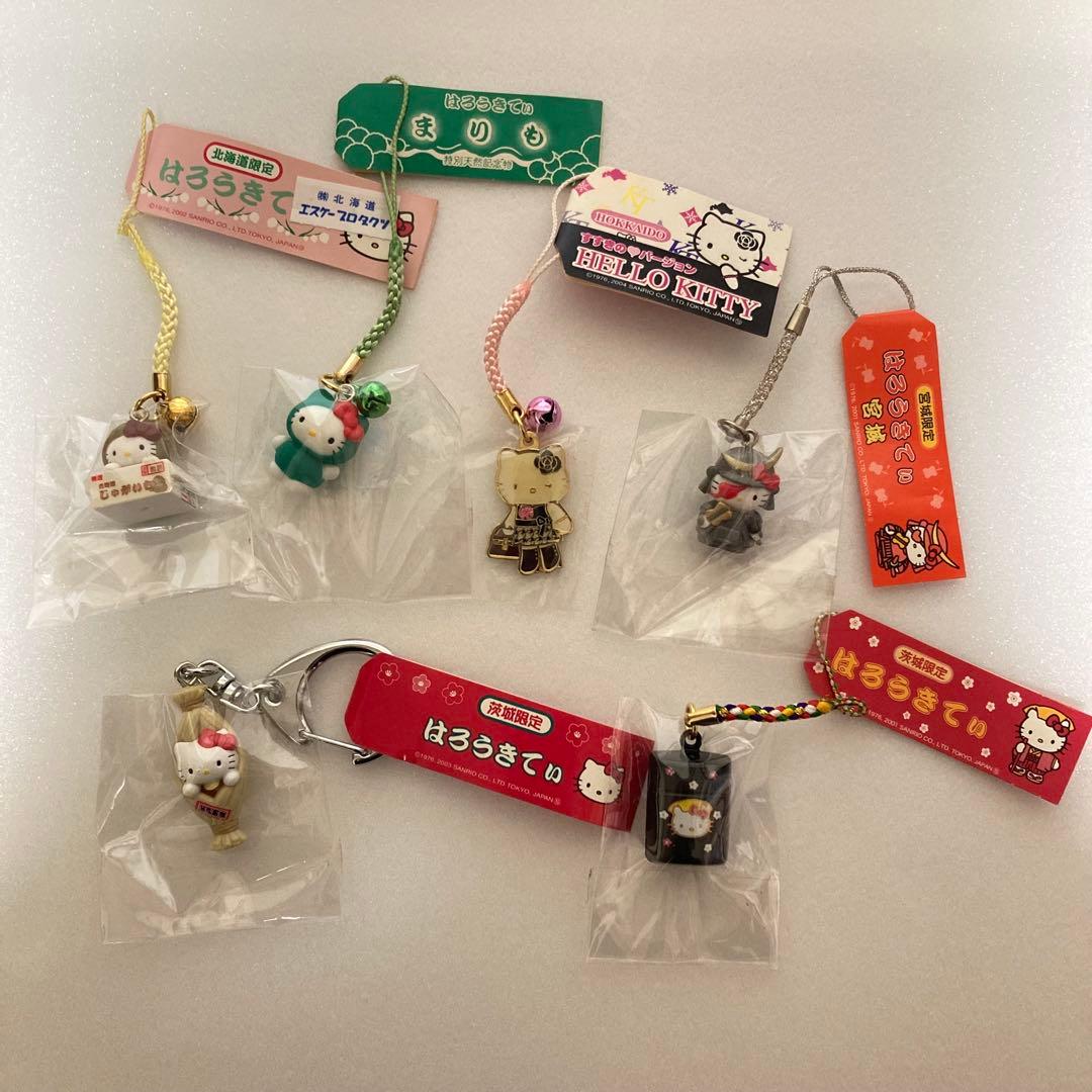 ハローキティ ご当地値付けストラップ おまとめ売り　41点