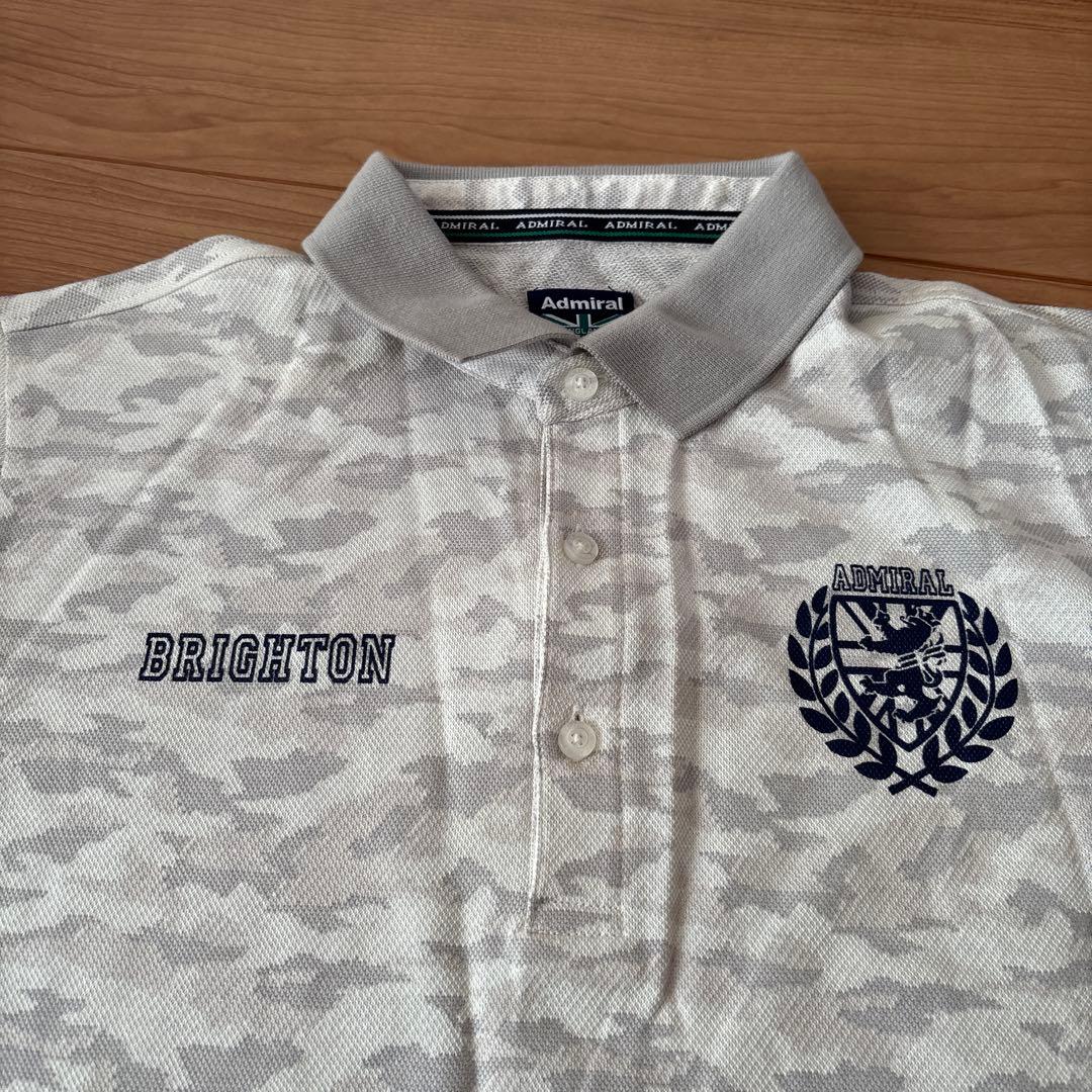 Admiral ゴルフシャツ LLサイズ 迷彩柄