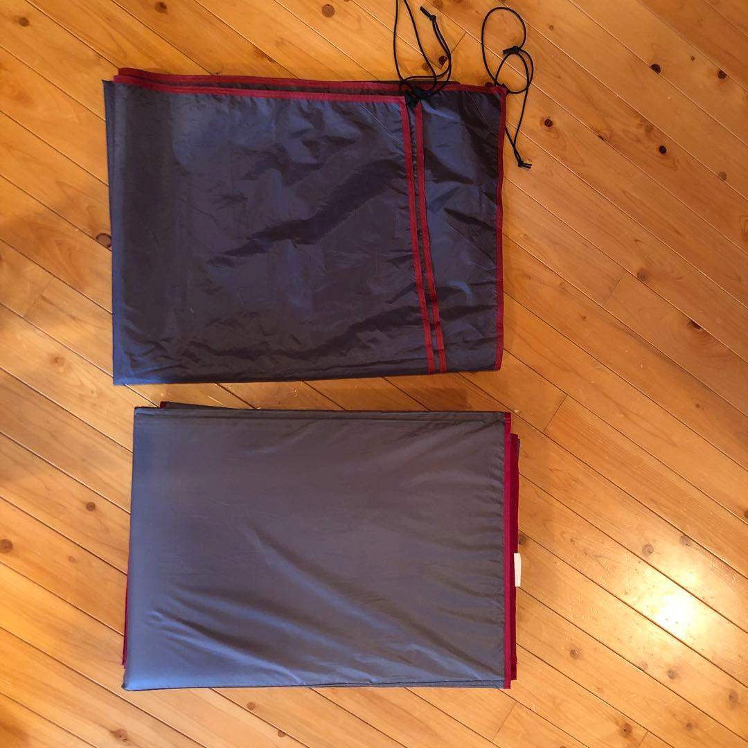 スノーピーク・エントリーパックTT グラウンドシート、インナーマットのセット