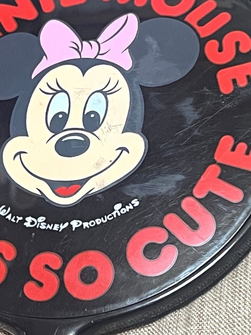 超希少レトロ　ミニーちゃん　ミニーマウス　ウォルトディズニー手鏡　ヴィンテージ