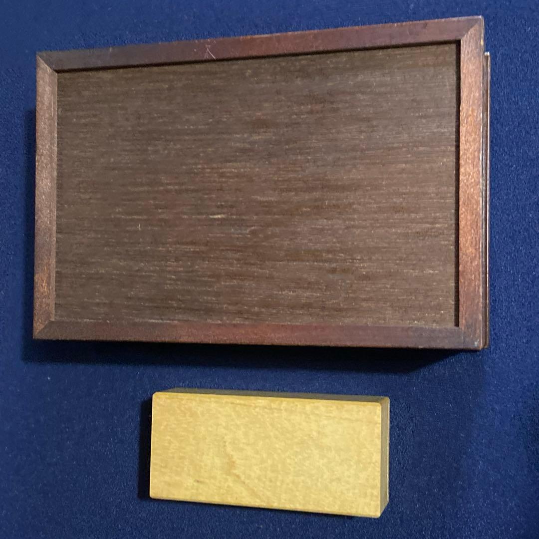 箱根寄木細工　昭和レトロ　3段引き出し　宝石箱　小銭箱　中古品