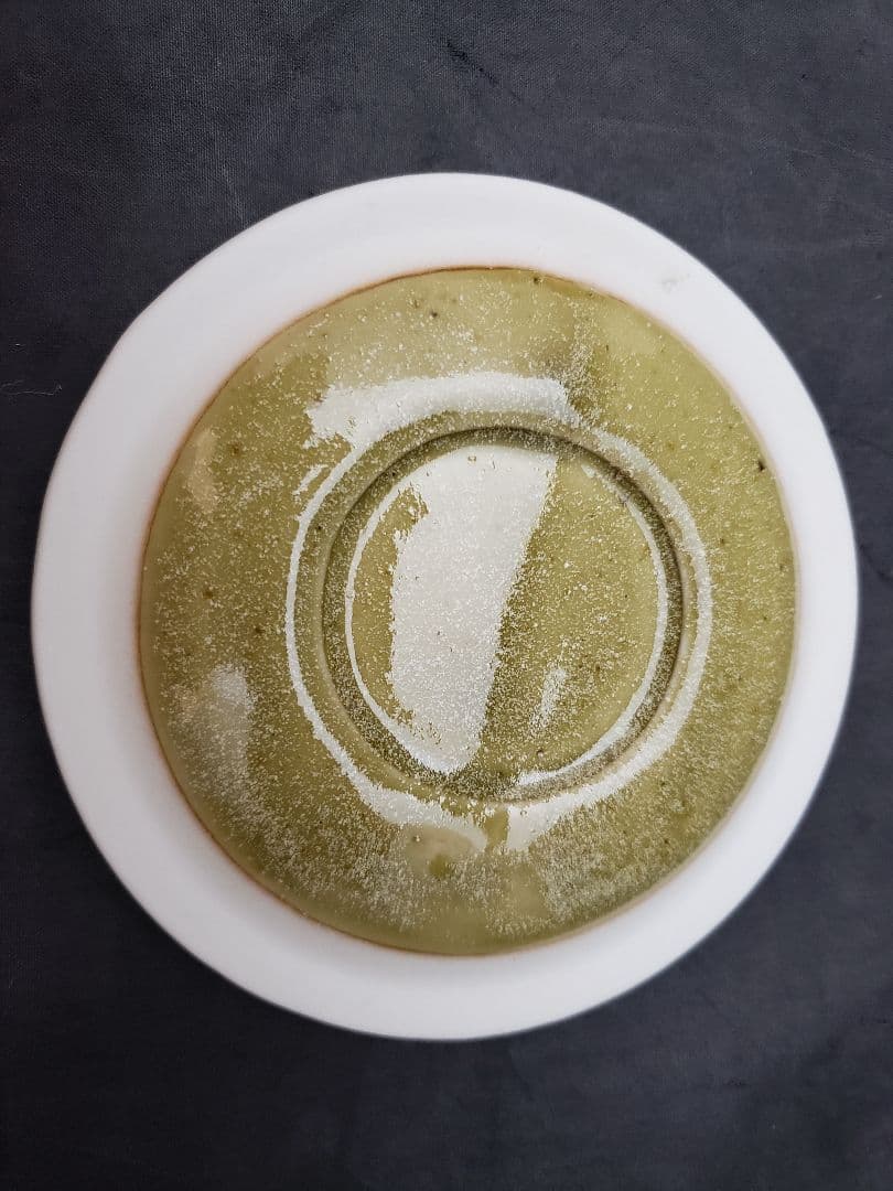 絵唐津皆具　古川華山作　清寂　茶道具　水指　建水　蓋置　花器　竹柄