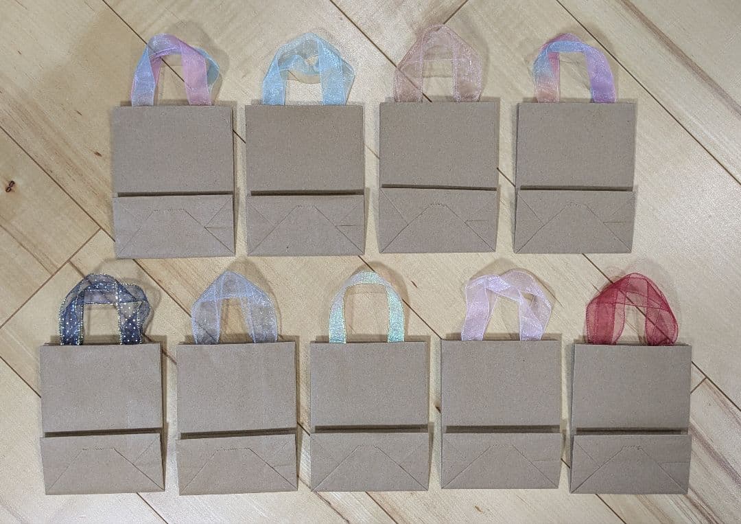 ハンドメイド　ギフトバッグ　紙袋