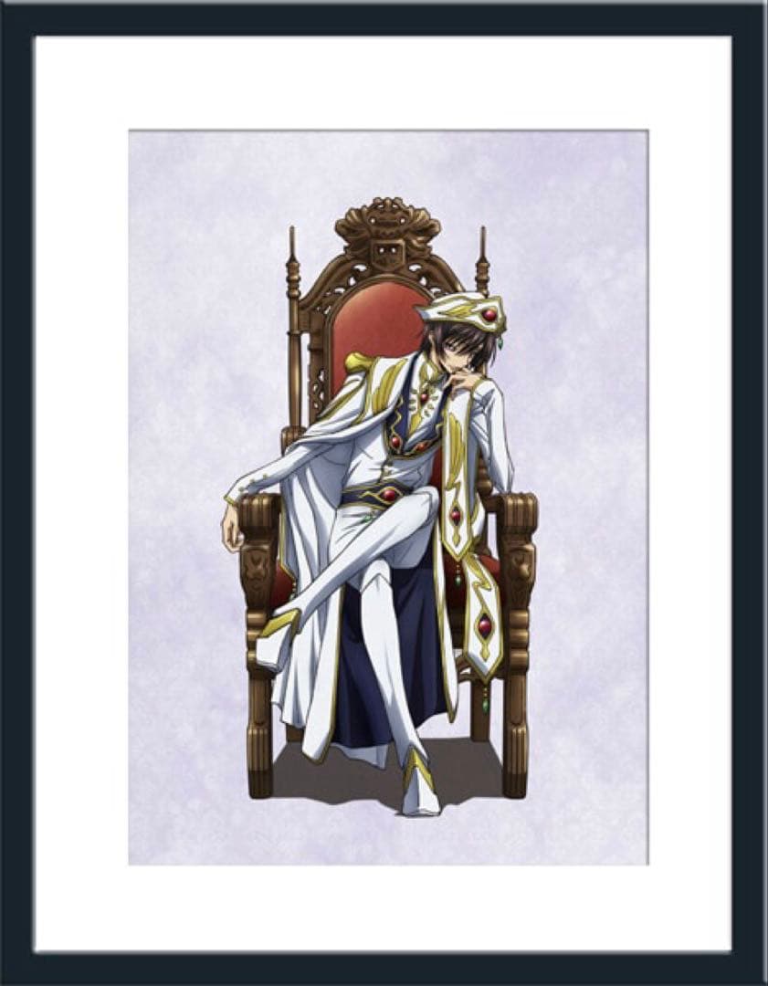 コードギアス反逆のルルーシュ 複製原画 皇帝ルルーシュ ルルーシュ・ランペルージ