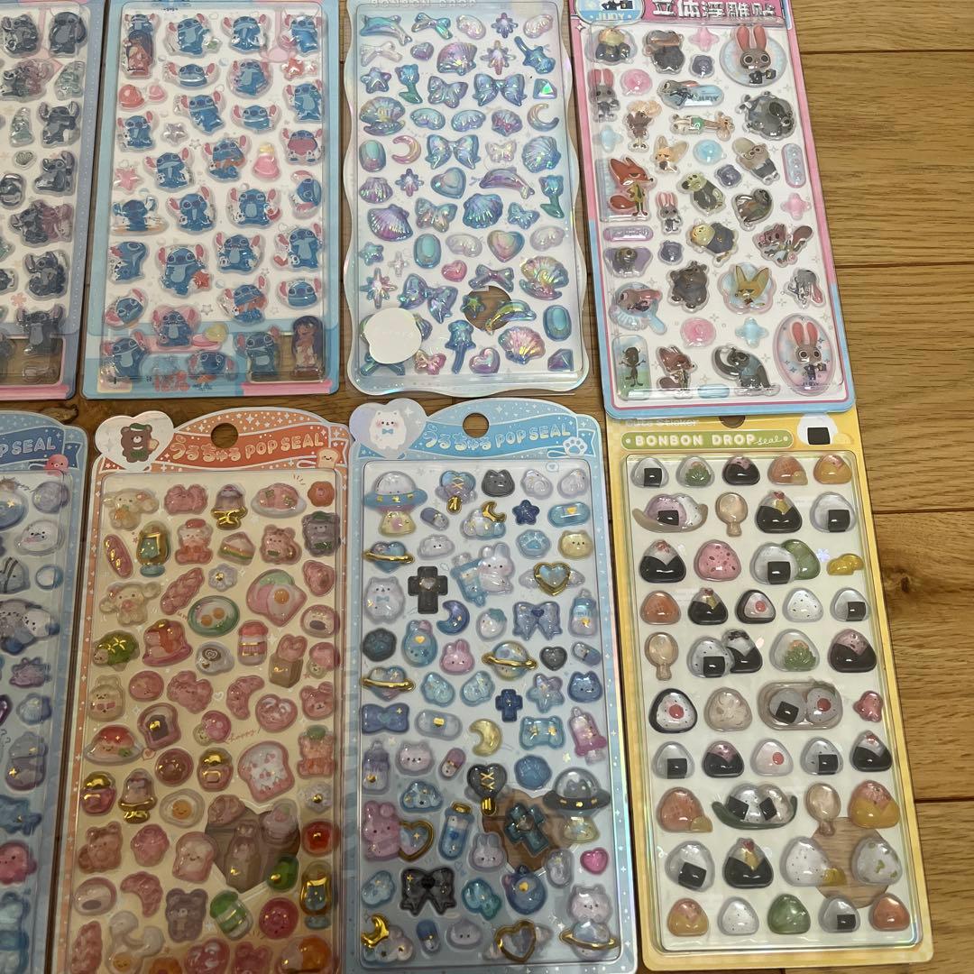 a*1様 ボンボンドロップ　海外正規品シール　アニマル 15枚セット　動物　ディ
