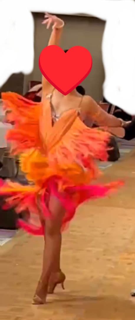 ヤナギタダンスウェア　ラテンドレス