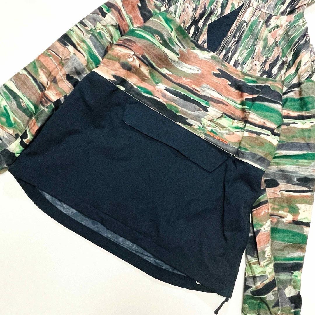 6662【美品】ボルコム　アノラックジャケット　メンズ　スノボウェア　カモフラ