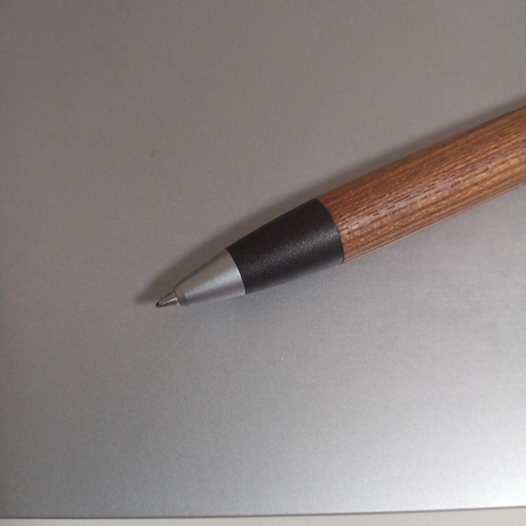 優*ん様 野原工芸　ボールペン　玉クリップ　欅　名入リ　キャップ代用