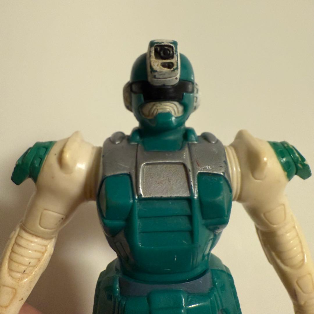 【当時品】電脳警察サイバーコップ ソフビ 4体セット