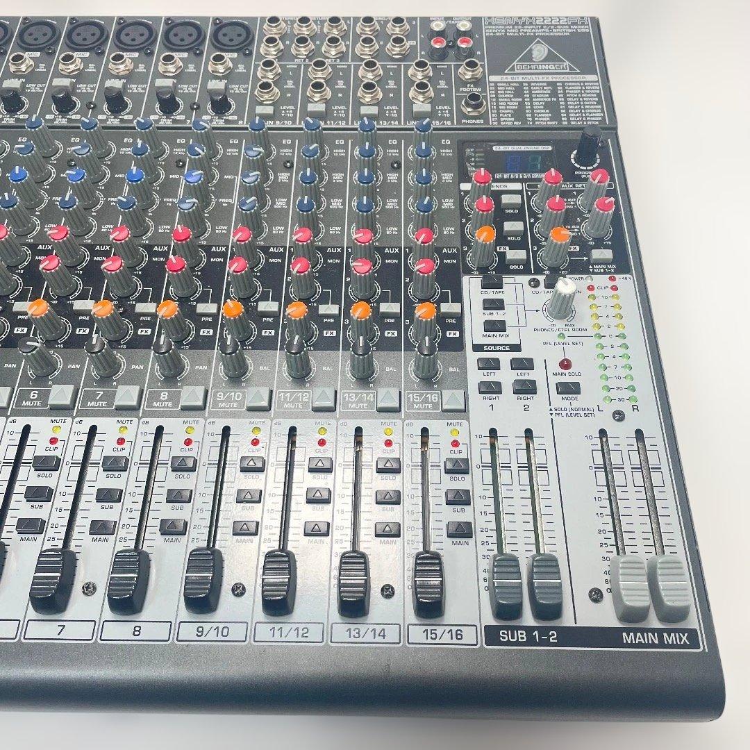BEHRINGER アナログミキサー XENYX 2222FX 送料無料 匿名