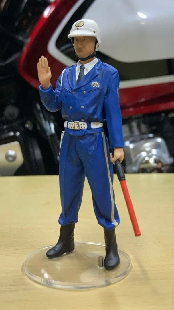 覆面パトカー　人形セット1/18 12/10締