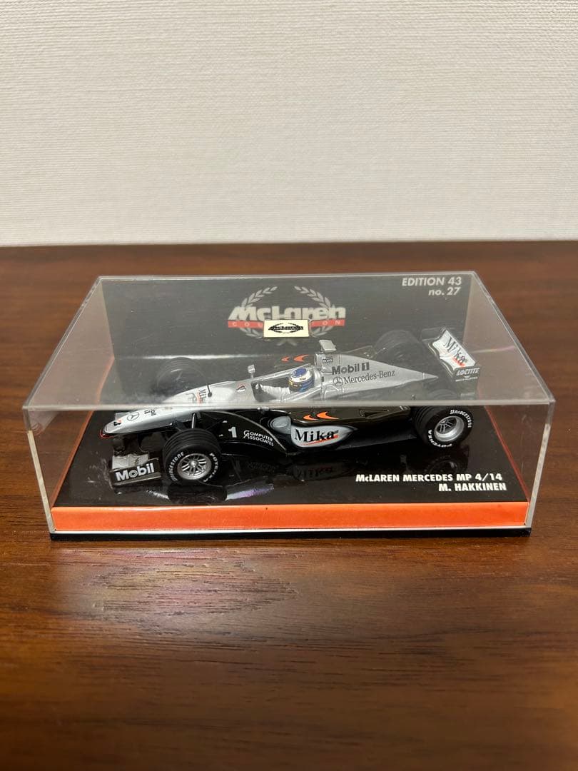 ミニチャンプス1/43 マクラーレンメルセデスF-1ミニカー10台