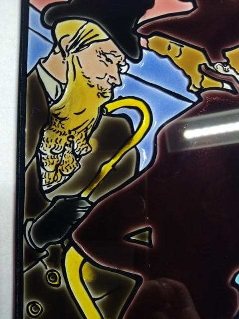 ロートレック ディヴァン ジャポネ ガラスボード