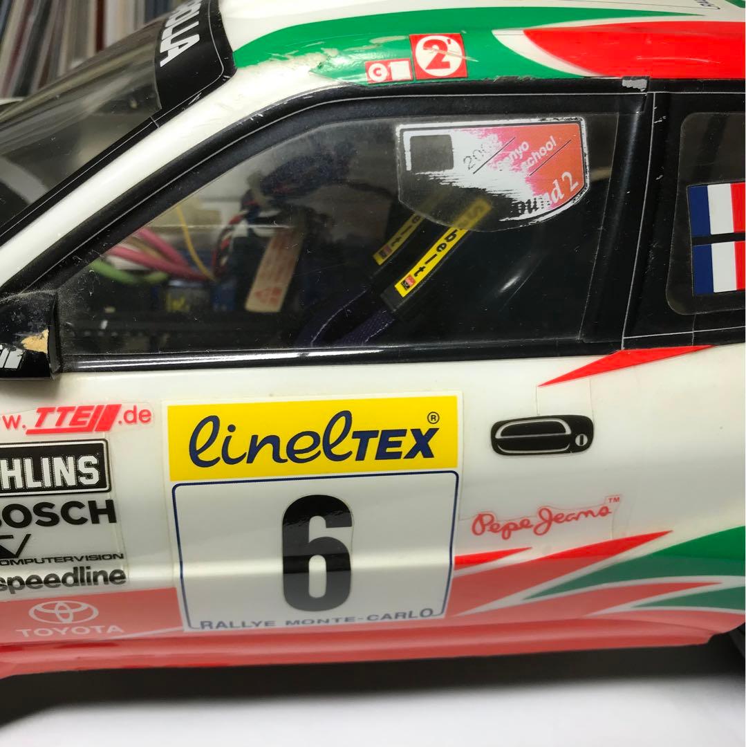 タミヤラジコン　旧車　TOYOTAラリーカー　　説明必読