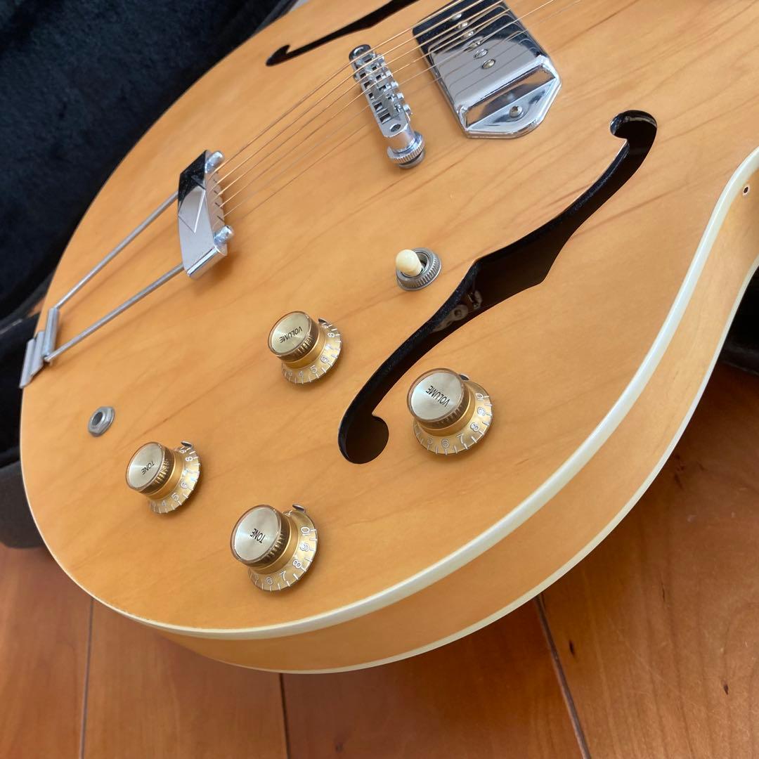 美品★ハードケース付★Epiphone CASINOエピフォンカジノ ピアレス製