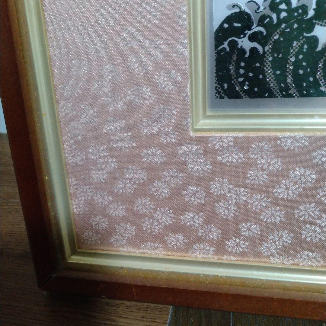 金属絵画　冨嶽三十六景 神奈川沖浪裏　葛飾北斎