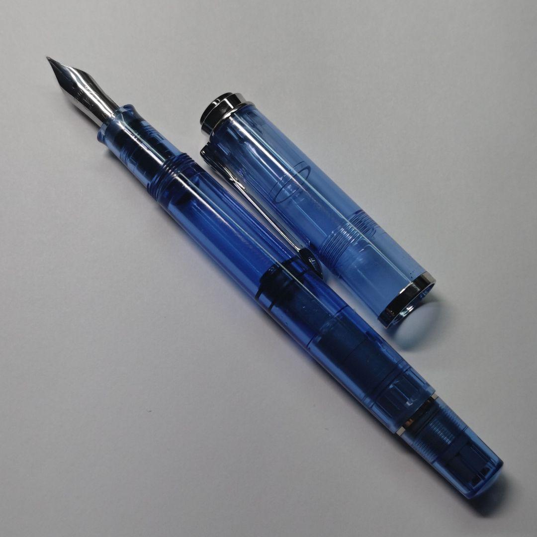 【カスタム万年筆】ペリカン クラシックM205 B(太字)→長刀風 研磨済