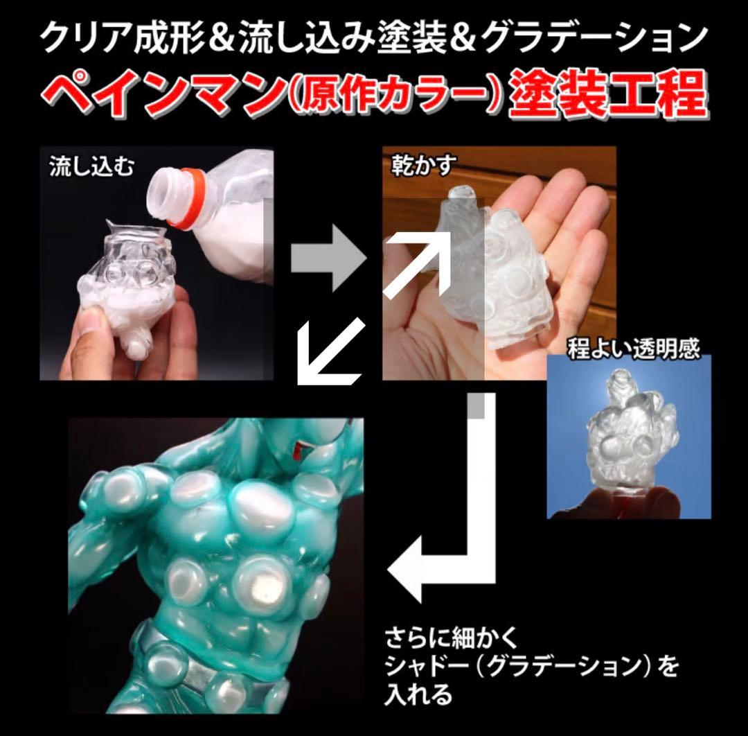 ccp ペインマン 原作カラー 前入金特典付き(布製マント) キン肉マン