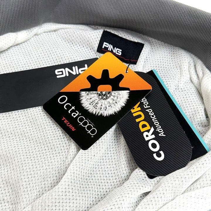 新品 PING ピン ゴルフ 高機能 ドッキング ブルゾン ジャケット 灰 L