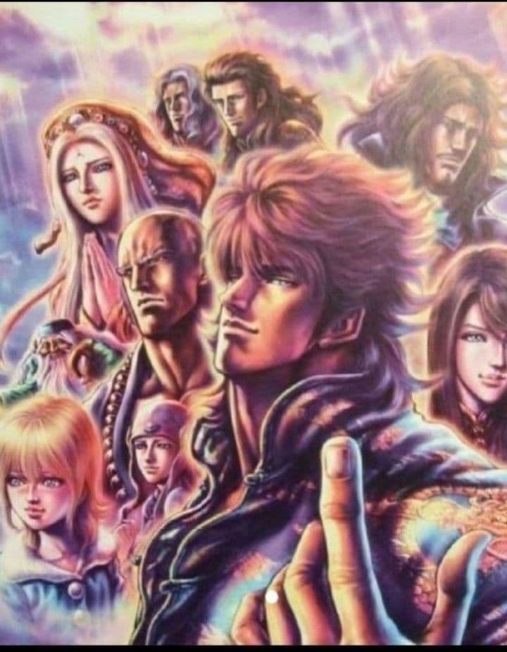 北斗の拳　蒼天の拳　複製原画　イラスト　　パチンコ非売品セット