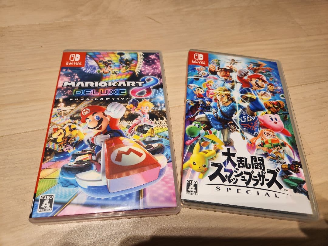 Nintendo Switch 本体 + ゲーム2本セット+コントローラー