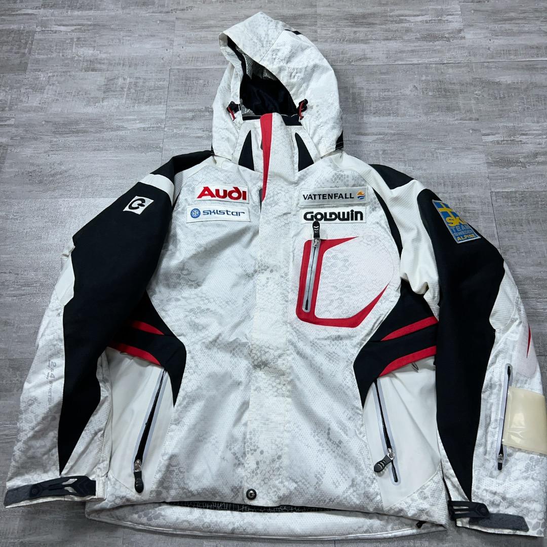 スウェーデン代表モデル GOLDWIN サイドフルオープン スキーウェア S