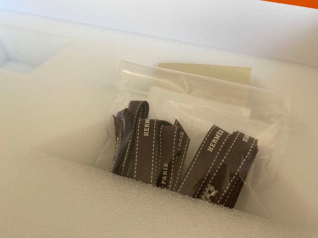 HERMES エルメス 空箱 & リボン 3セット 25.5×38×13.5