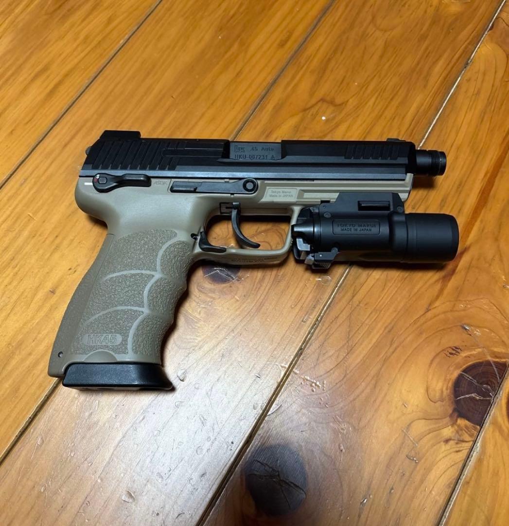 東京マルイ HK45 タクティカル　ガスブローバックおまけ付き