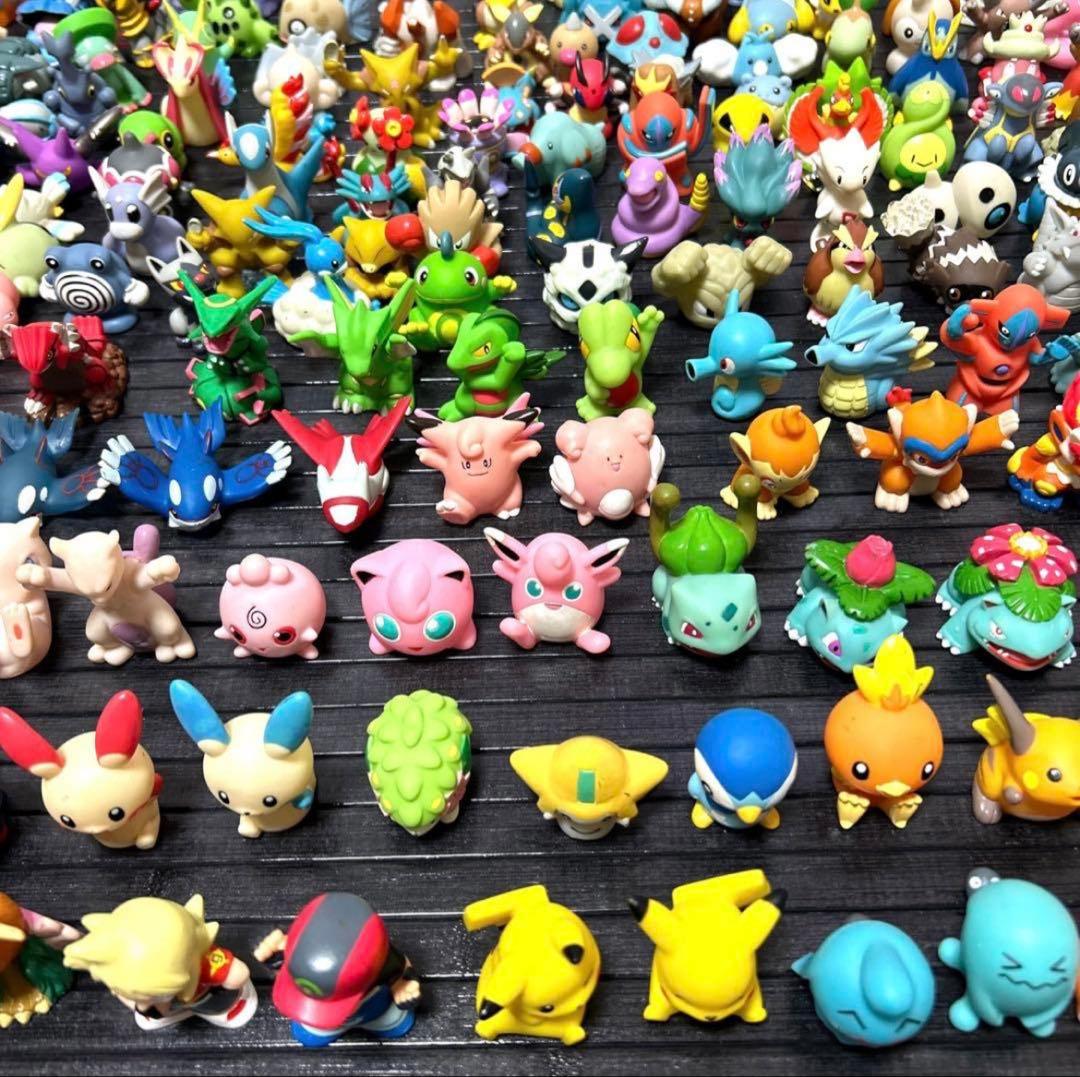 ポケモンキッズ指人形初期 クリアレア含む 261体 水鉄砲まとめ売り★